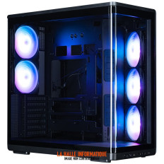 Boîtier ATX Zalman P60 ARGB Noir Panneaux Vitrés