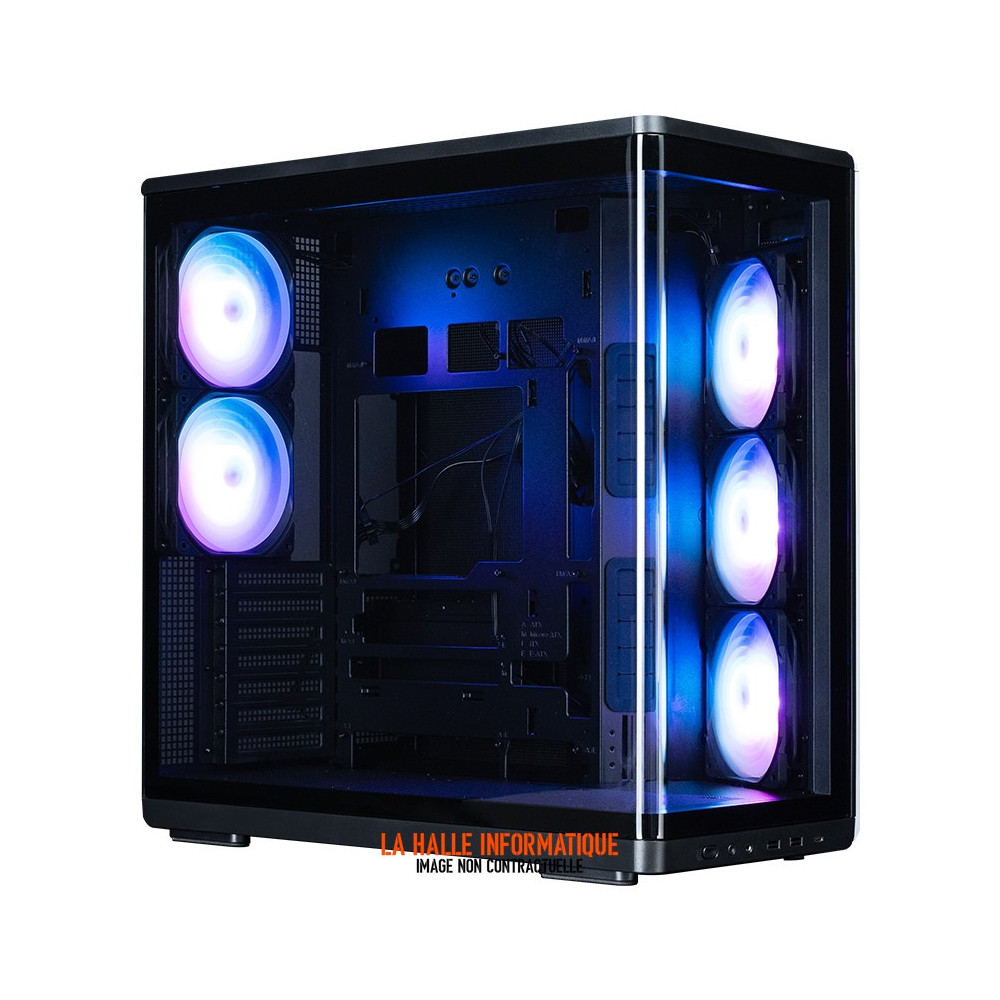 Boîtier ATX Zalman P60 ARGB Noir Panneaux Vitrés