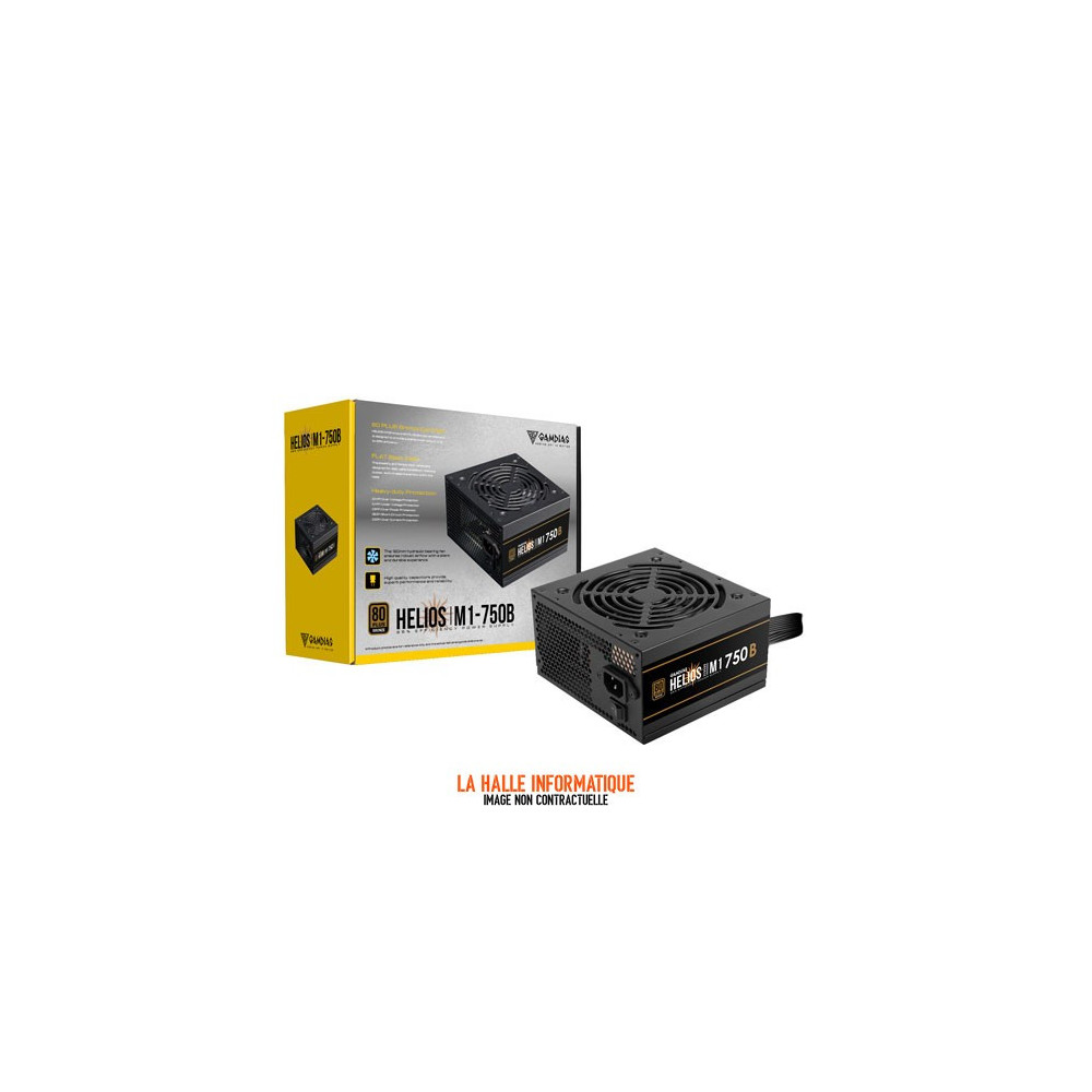 Alimentation ATX Gamdias Helios M1 750W Noir