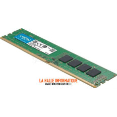 Barrette mémoire 16Go DIMM DDR5 Integral 4800MHz (Vert)
