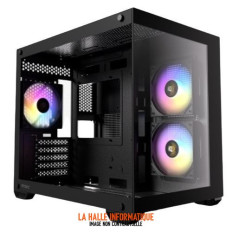 Boitier Mini Tour Micro-ATX Antec CX600M Trio RGB avec panneaux vitrés (Noir)