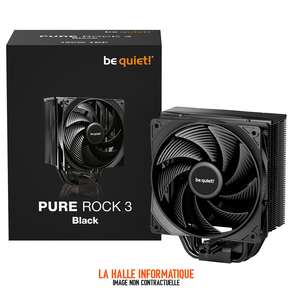 Ventilateur processeur be quiet! Pure Rock 3 (Noir)