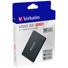 Disque SSD Verbatim Vi550 S3 512Go - S-ATA 2,5"