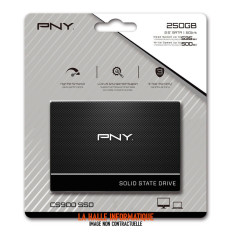 Disque SSD PNY CS900 250Go - S-ATA 2,5"