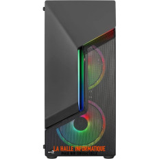 Boitier Moyen Tour ATX AeroCool Scape V2 RGB avec panneau vitré (Noir)