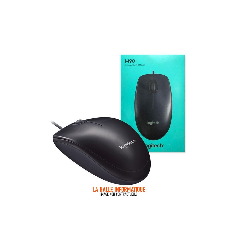Souris filaire Logitech M90 (Noir)