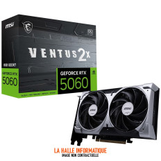 Carte Graphique MSI GeForce RTX 5060 Ventus 2X OC