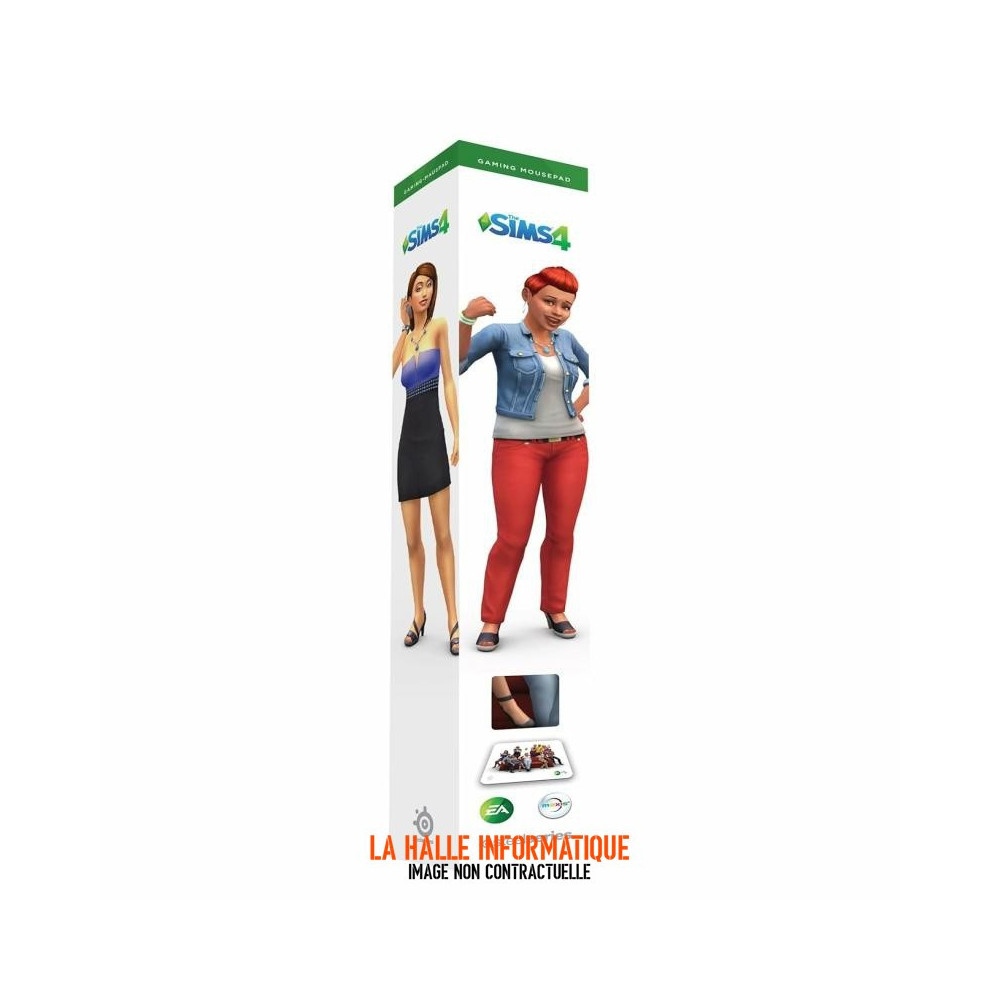 Tapis de Souris SteelSeries QcK SIMS 4 - M (Blanc)