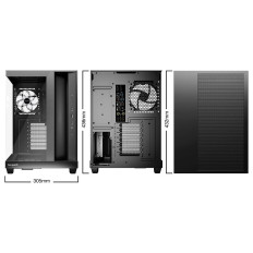 Boitier Moyen Tour ATX be quiet! Light Base 500 LX RGB avec panneaux vitrés (Noir)