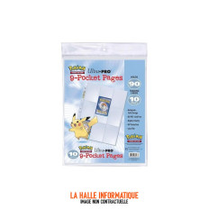 Lot de 10 feuilles Pokemon Pikachu A4 pour Classeur