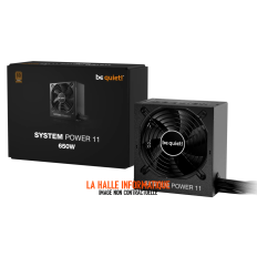Alimentation ATX be quiet! System Power 11M - 650W (Noir) Version SI