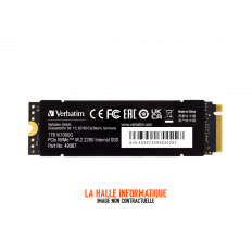 Disque SSD Verbatim Vi7000G 1To avec dissipateur  - NVMe M.2 Type 2280