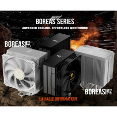 Ventilateur processeur Gamdias Boreas M2-51D (Noir)