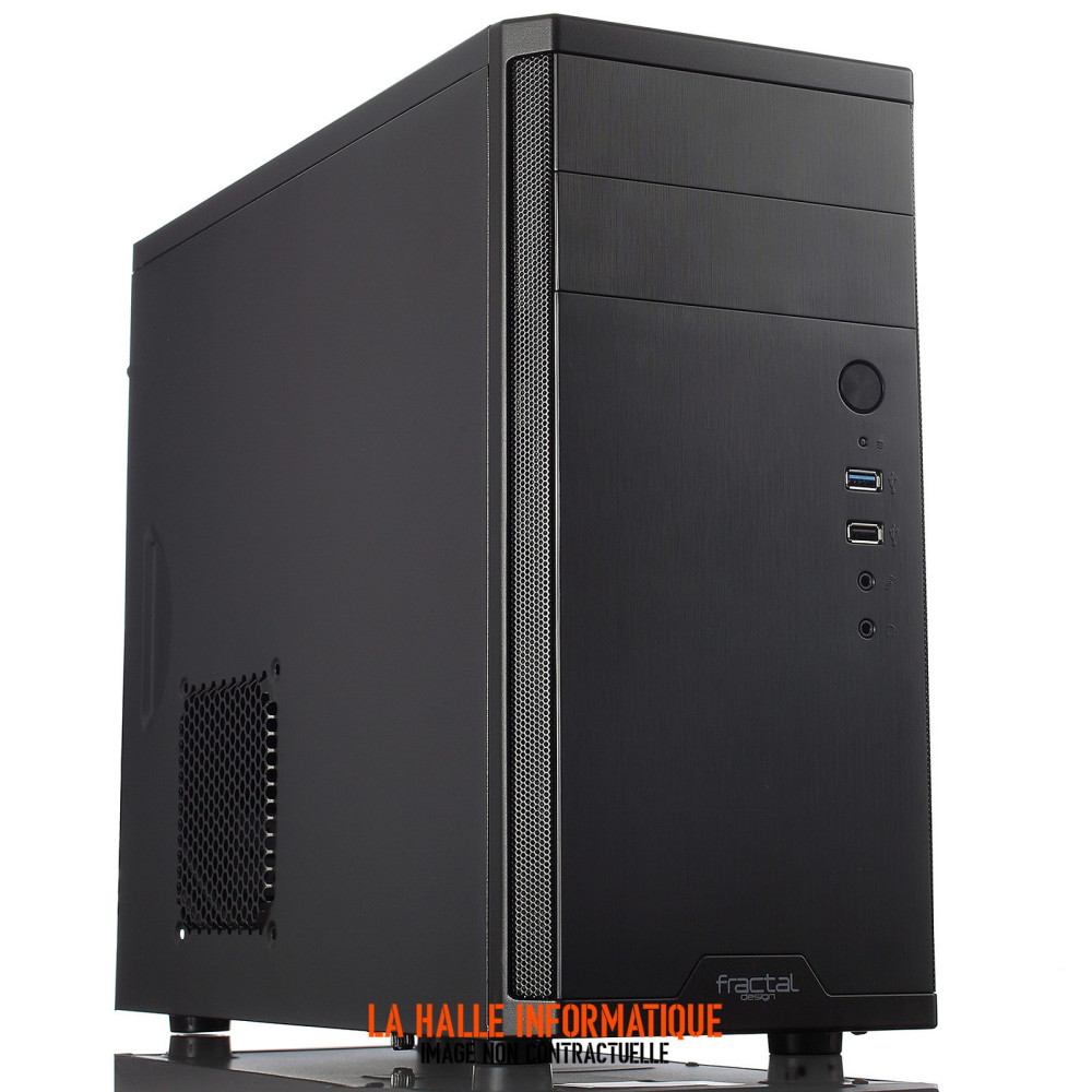 Boitier Mini Tour Micro ATX Fractal Design Core 1100 (Noir)