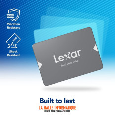 Disque SSD Lexar NQ100 512Go - S-ATA 2,5"