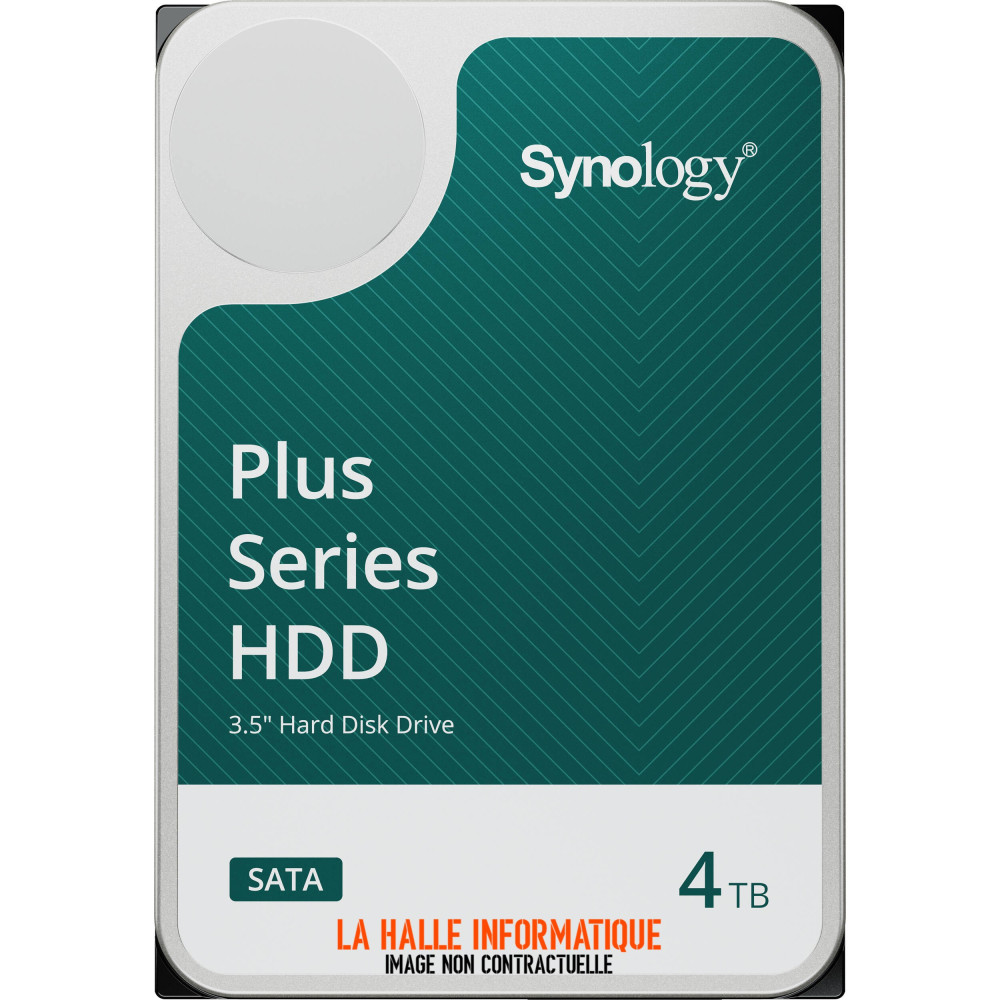 Disque Dur 3,5" Synology HDD Plus 4To - S-ATA