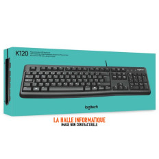 Clavier Logitech K120 USB (OEM) (Noir)