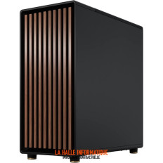 Boitier Moyen Tour ATX Fractal Design North avec panneau vitré (Noir)