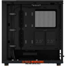 Boitier Moyen Tour ATX Fractal Design North avec panneau vitré (Noir)