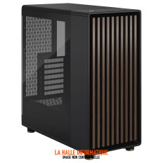 Boitier Moyen Tour ATX Fractal Design North avec panneau vitré (Noir)