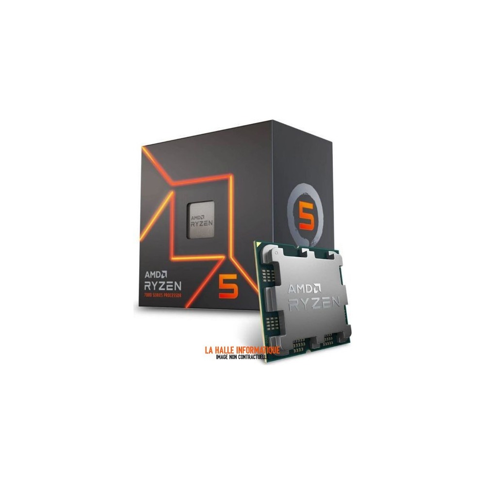 Processeur AMD Ryzen 5 7400 (4,3 Ghz) AM5