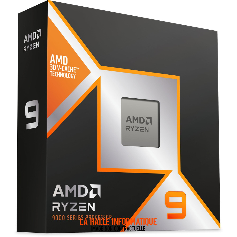 Processeur AMD Ryzen 9 9900X3D (5,2 Ghz) AM5