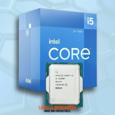 Processeur Intel Core i5-12400F (4,4 Ghz) LGA 1700 - Sans iGPU Version OEM (Tray)