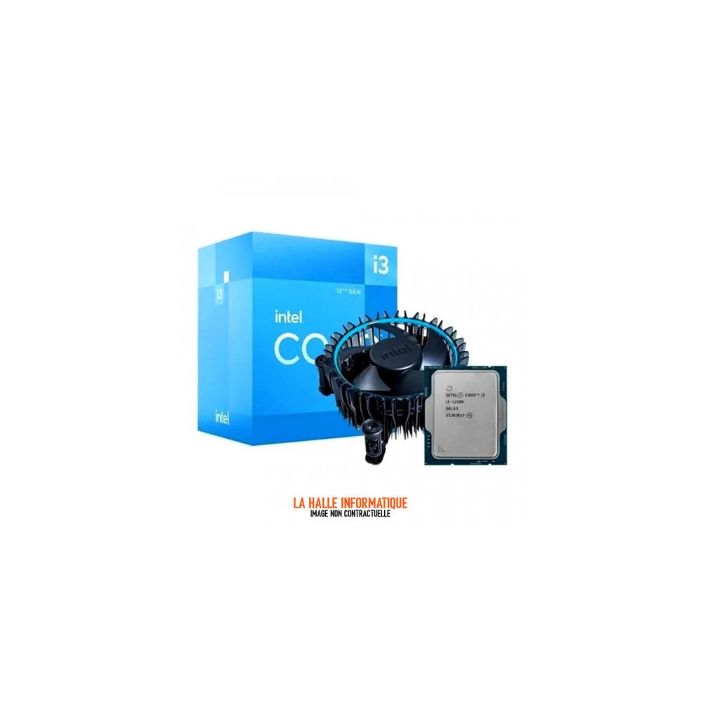 Processeur Intel Core i3-12100 (4,3 Ghz) LGA 1700