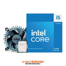 Processeur Intel Core i5-12400F (4,4 Ghz) LGA 1700 - Sans iGPU