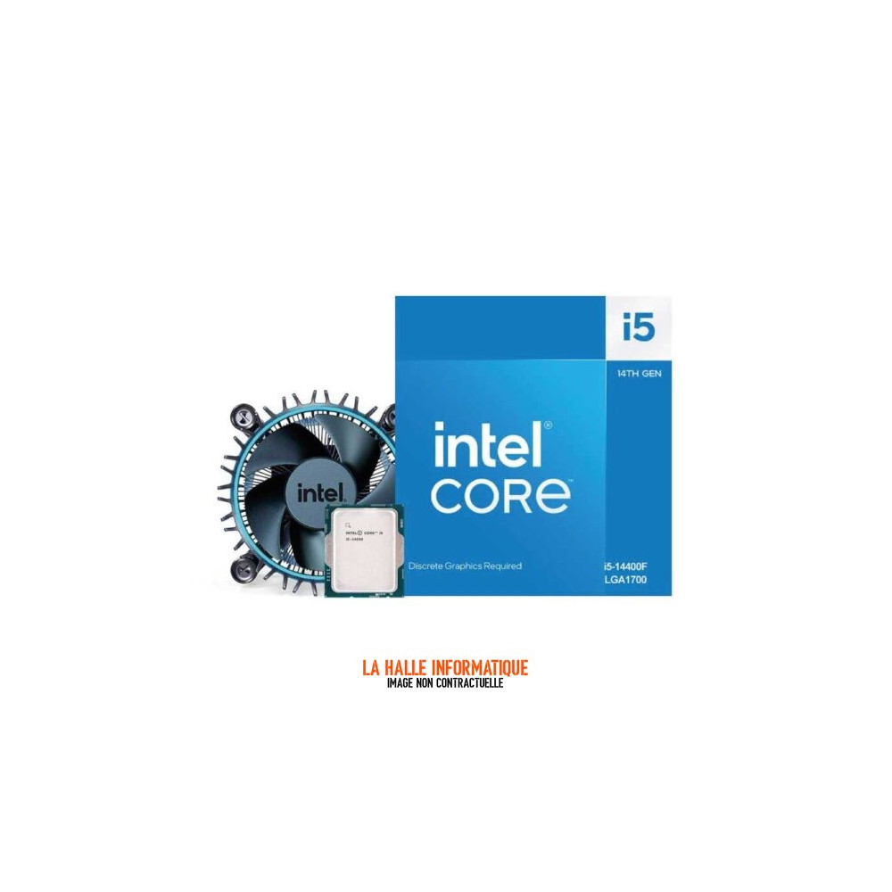 Processeur Intel Core i5-12400F (4,4 Ghz) LGA 1700 - Sans iGPU