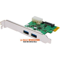 Carte PCI-Express Transcend TS-PDU3 USB 3.0 - 2 ports externes