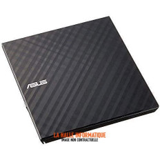 Graveur DVD externe slim Asus SDRW-08D2S-U Lite (Noir)