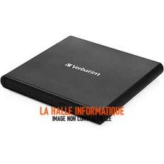 Graveur DVD externe Verbatim Slimline (Noir)