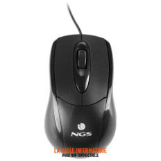 Pack 2en1 (Clavier/Souris) NGS Cocoa (Noir)
