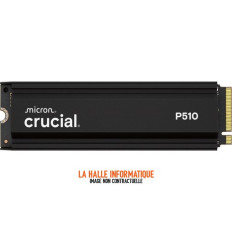 Disque SSD Crucial P510 2To avec dissipateur - M.2 NVMe Type 2280