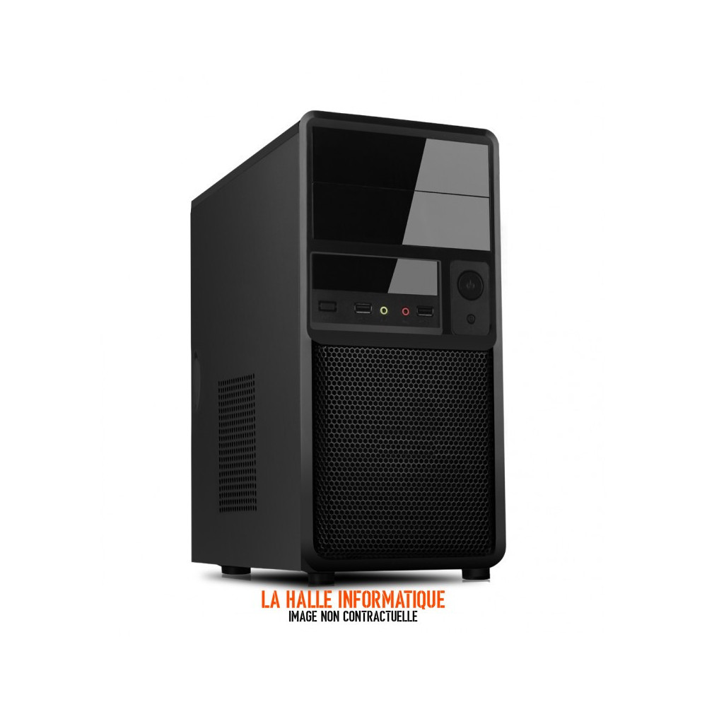 Boitier Mini Tour Micro ATX iTek Spider + alimentation 500W (Noir)