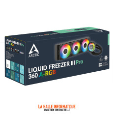 Kit Watercooling AIO Arctic Liquid Freezer III Pro RGB - 360mm (Noir)