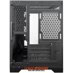Boitier Mini Tour Micro ATX 1stPlayer UView 6 RGB avec panneaux vitrés (Noir)