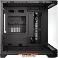 Boitier Mini Tour Micro ATX 1stPlayer UView 6 RGB avec panneaux vitrés (Noir)