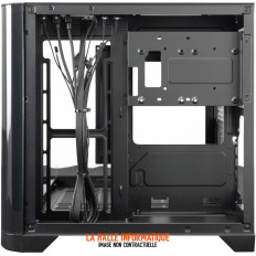Boitier Mini Tour Micro ATX 1stPlayer UView 6 RGB avec panneaux vitrés (Noir)