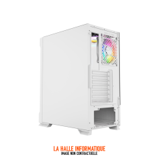 Boitier Moyen Tour ATX XYZ AirOne 300 X Mesh RGB avec panneau vitré (Blanc)