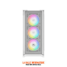 Boitier Moyen Tour ATX XYZ AirOne 300 X Mesh RGB avec panneau vitré (Blanc)