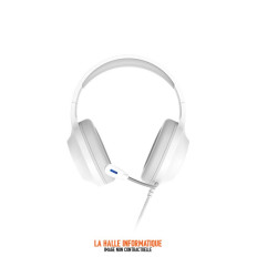 Casque Gamer filaire Zalman HPS310 RGB (Blanc)