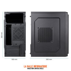 Boitier Mini Tour Micro ATX TooQ TQC-4702U3C-B (Noir)