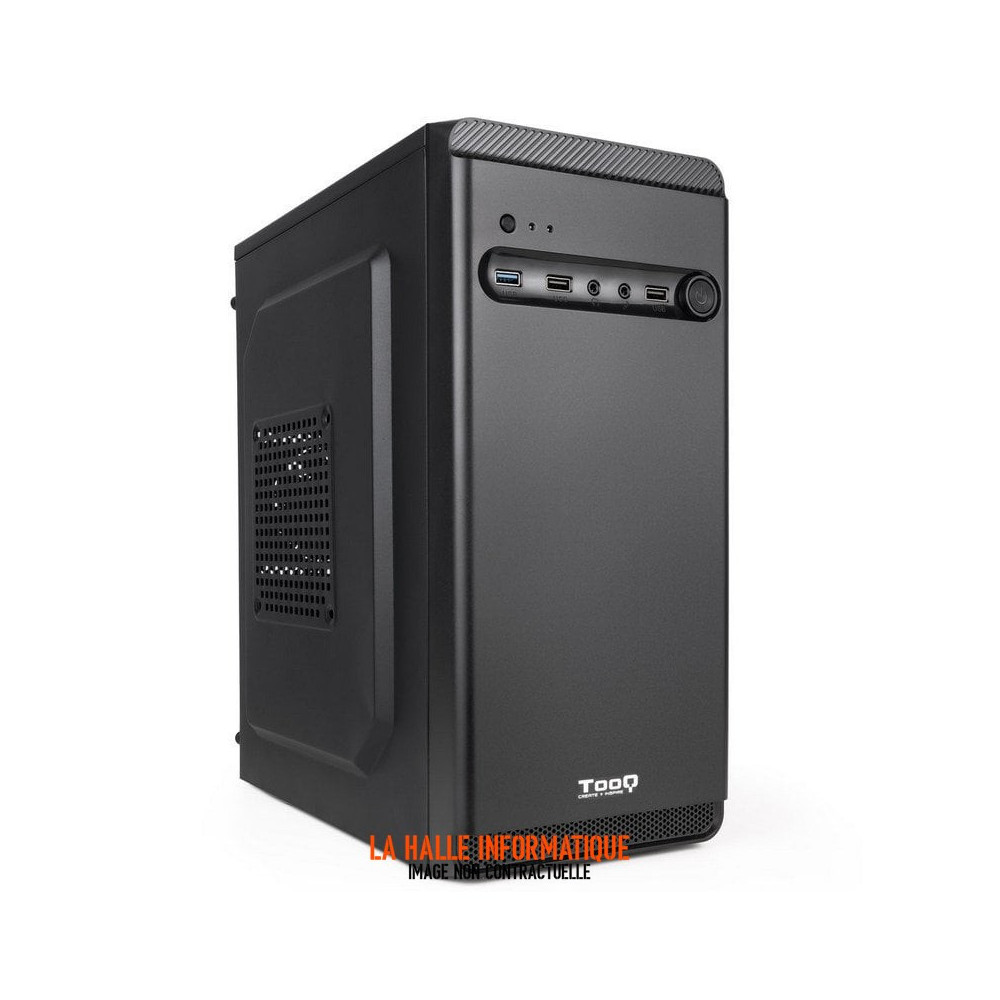 Boitier Mini Tour Micro ATX TooQ TQC-4702U3C-B (Noir)