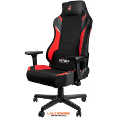 Fauteuil Nitro Concepts X1000 Inferno Red (Noir/Rouge)