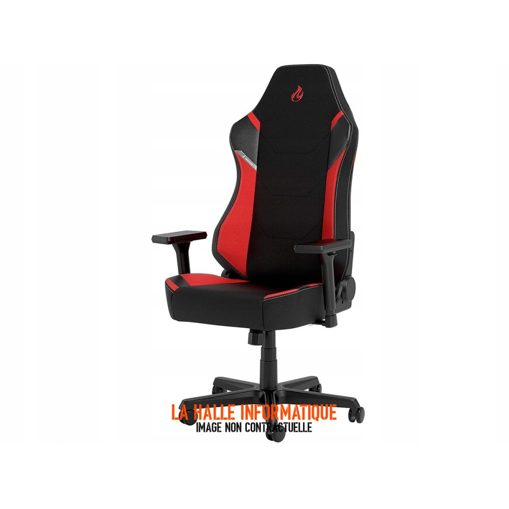 Fauteuil Nitro Concepts X1000 Inferno Red (Noir/Rouge)