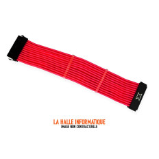 Câble d'extension (Rallonge) Xigmatek iCable MB - 1x 24 pins (Rouge)
