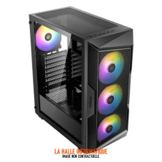 Boitier Moyen Tour ATX Antec AX61 Elite RGB avec panneau vitré (Noir)