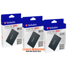 Disque SSD Verbatim Vi550 S3 256Go - S-ATA 2,5"